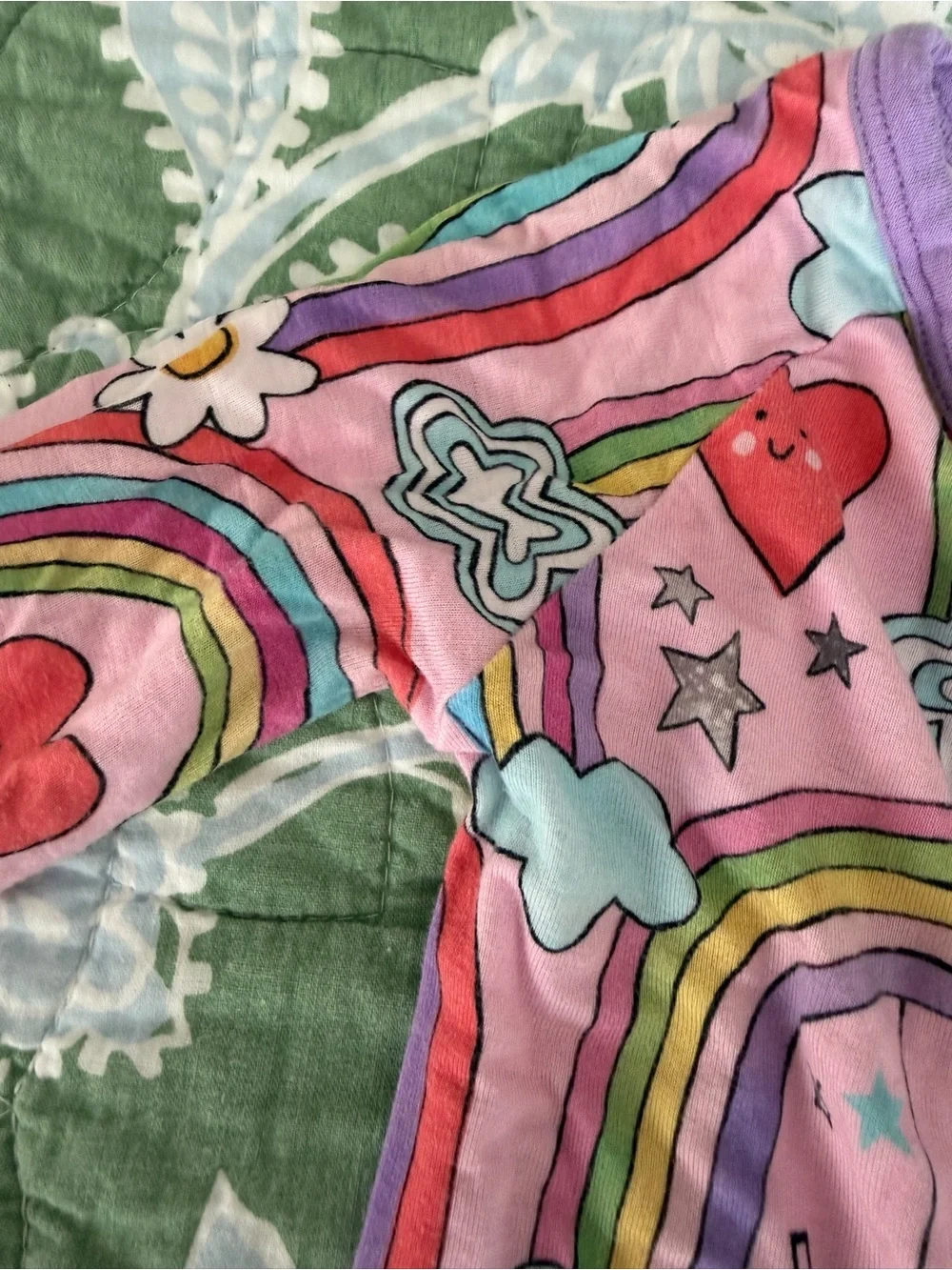 Little Sleepies Zippy Disco Rainbow 2T